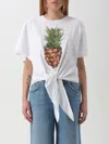 Stella Mccartney Pineapple Cotton T-shirt In White