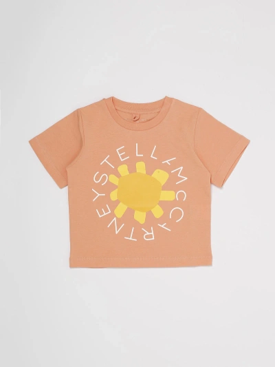 Stella Mccartney Kids' T-shirt T-shirt In Arancione