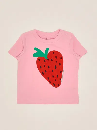 Stella Mccartney Babies' T-shirt T-shirt In Pink