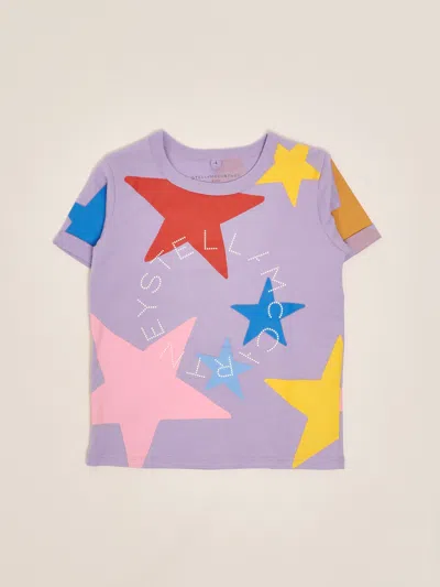 Stella Mccartney Kids' T-shirt T-shirt In Purple