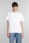 Stella Mccartney Women's Crystal Lips T-shirt In White