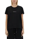 Stella Mccartney Stella Mc Cartney T Shirt With Embroidered Signature