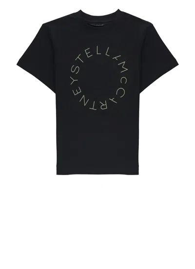 Stella Mccartney Kids' T-shirt With Logo In Black