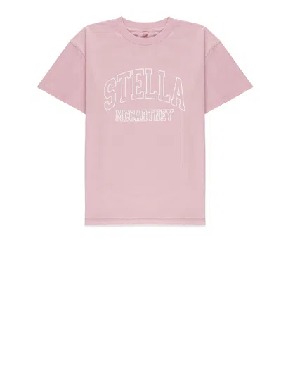 Stella Mccartney Kids' T-shirt With Logo In Gray