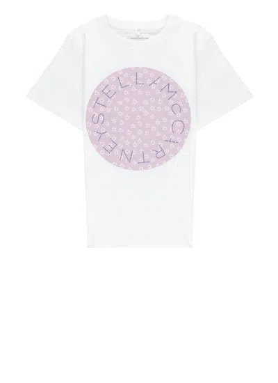 Stella Mccartney Kids' T-shirt With Logo In White