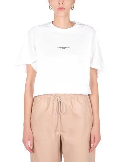 STELLA MCCARTNEY T-SHIRT WITH LOGO