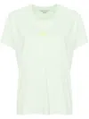 Stella Mccartney Lovestruck Logo Cotton T-shirt In Bianco
