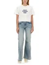 Stella Mccartney T-shirt With Logo In White