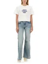 Stella Mccartney T-shirt With Logo In White