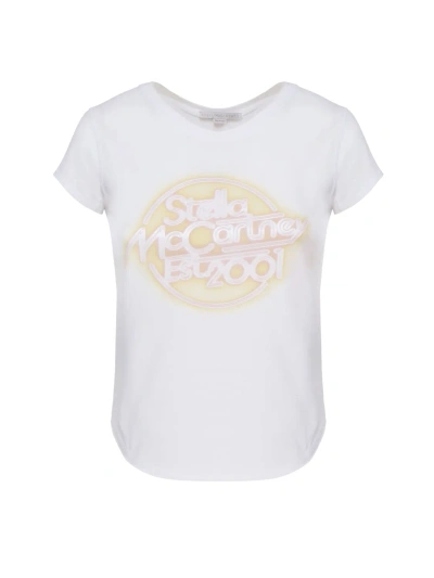 Stella Mccartney T-shirt With Print In White