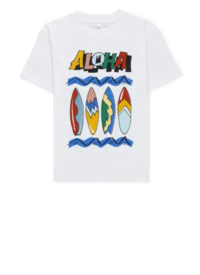 Stella Mccartney T-shirt With Print In White