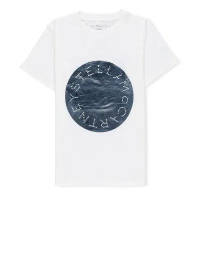 Stella Mccartney Kids' T-shirt With Print In White