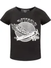 STELLA MCCARTNEY T-SHIRT WITH WINGS PRINT