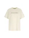 Stella Mccartney Stella Iconics Crewneck T-shirt In Neutral