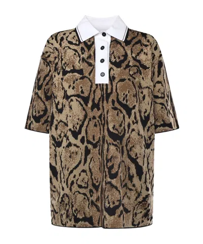 Stella Mccartney T Shirts And Polos Multicolour In Brown