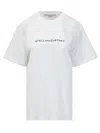 Stella Mccartney Womens Ivory Iconic Logo-print Cotton-jersey T-shirt In Pure White