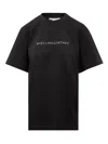 Stella Mccartney Iconic Glitter T-shirt In White