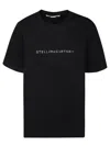 Stella Mccartney Stella Mc Cartney T Shirt With Logo In Black