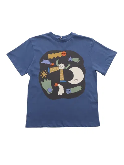 Stella Mccartney Kids' T-shirt/top In Blue
