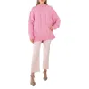 Stella Mccartney Tailored Cropped Pants, Brand Size 34 (us Size 0) In Pink