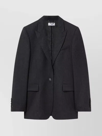 STELLA MCCARTNEY TAILORED FLANNEL BOYFRIEND JACKET
