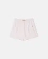 Stella Mccartney Tailored Pleated Shorts In Pink