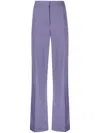 Stella Mccartney High-waisted Wide-leg Trousers In Purple