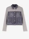 Stella Mccartney Tailored Panel Jacket Adjustable Straps Design In Multi
