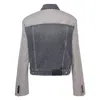 Stella Mccartney Tailoring Mixed Jacket In Gray