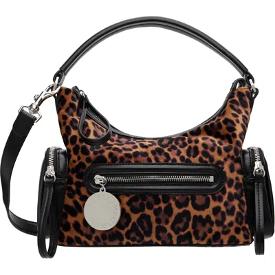 Stella Mccartney Tan & Black Dartmoor Small Shoulder Bag In 2018 Leopard