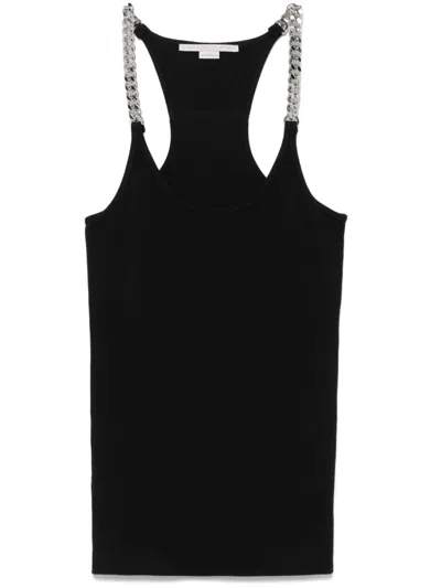 STELLA MCCARTNEY TANK TOP WITH CHAIN DETAIL