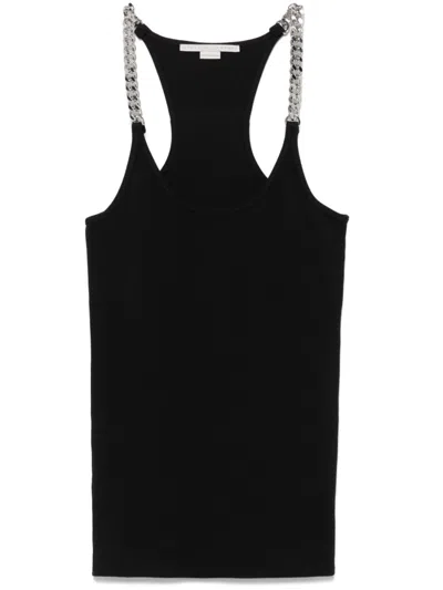 STELLA MCCARTNEY TANK TOP WITH CHAIN DETAIL