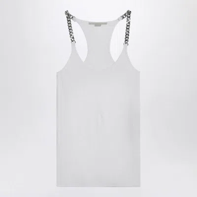 STELLA MCCARTNEY STELLA MCCARTNEY TANK TOP WITH CHAIN STRAPS