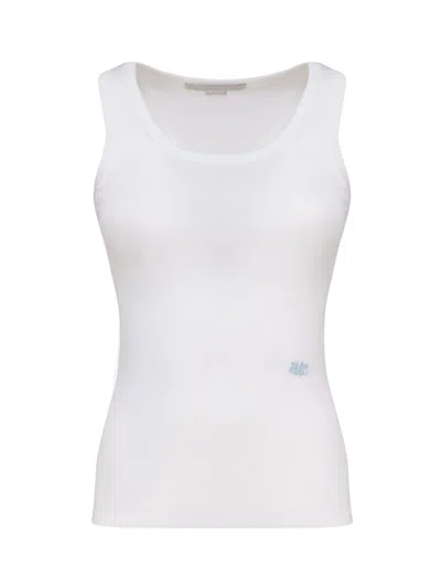 STELLA MCCARTNEY STELLA MCCARTNEY TANK TOP WITH EMBROIDERY