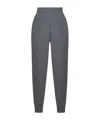 Stella Mccartney Tapered Leg Knitted Trousers In Gray