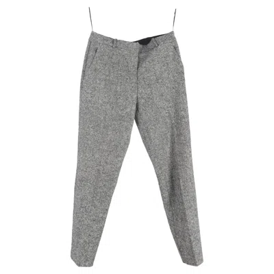 Stella Mccartney Tapered Pants In Grey Wool In Gray