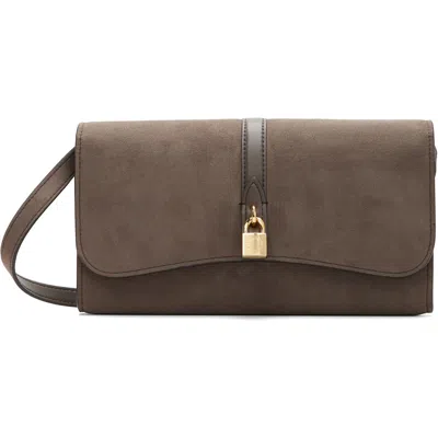 Stella Mccartney Taupe Ryder Wallet Bag In Brown