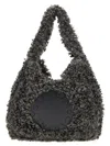 Stella Mccartney Teddy Shoulder Bag In Gray
