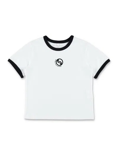 Stella Mccartney Kids' Tee New Logo In White