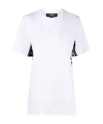 Stella Mccartney Teen Logo Tape T-shirt In White