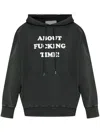 Stella Mccartney Text-print Hoodie In Black