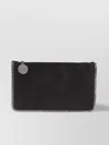Stella Mccartney Textured Chain Trim Clutch Bag