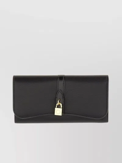 Stella Mccartney Textured Finish Purse And Cardholder Set