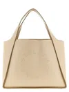 Stella Mccartney The Logo Bag Shoulder Bags Beige