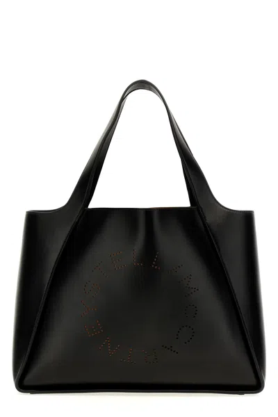 Stella Mccartney 'the Logo Bag' Tote In Black