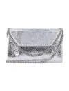 Stella Mccartney The Mini Wallet On Chain In Silver
