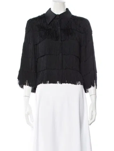 Pre-owned Stella Mccartney Three-quarter Sleeve Top In Gray
