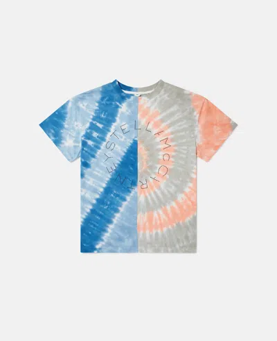 Stella Mccartney Tie-dye Graphic T-shirt In Multicolour