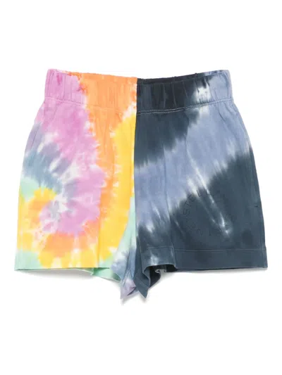 Stella Mccartney Kids' Tie-dye Shorts In Blue