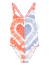 Stella Mccartney Swimsuit Degrade In Red